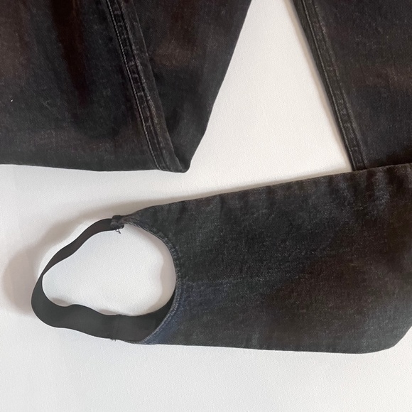 Citizens of Humanity Valerie High Rise Stirrup Skinny Jeans Black 26 EUC - Picture 4 of 9